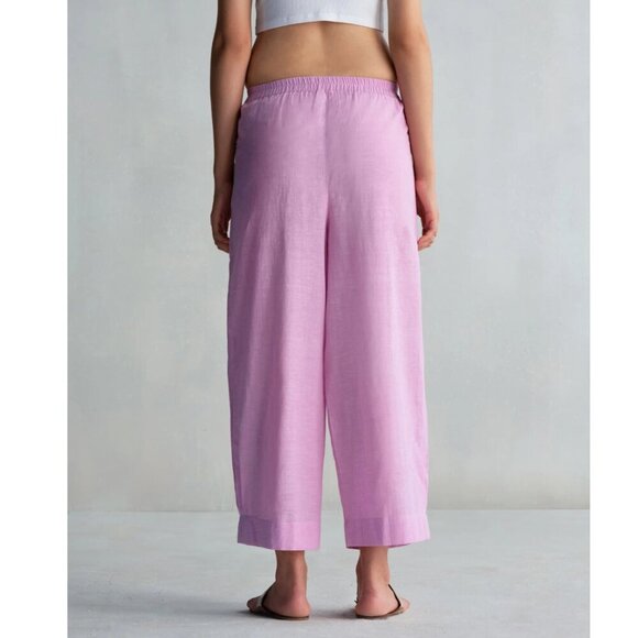 Nicobar Serene Pant Lilac Purple Wide Leg XS - Picture 3 of 16